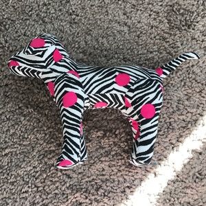 Zebra/Polka Dot PINK Dog